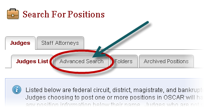 advanced search tab