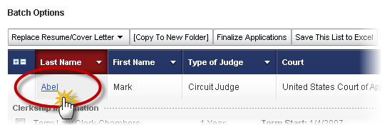 Judge Details